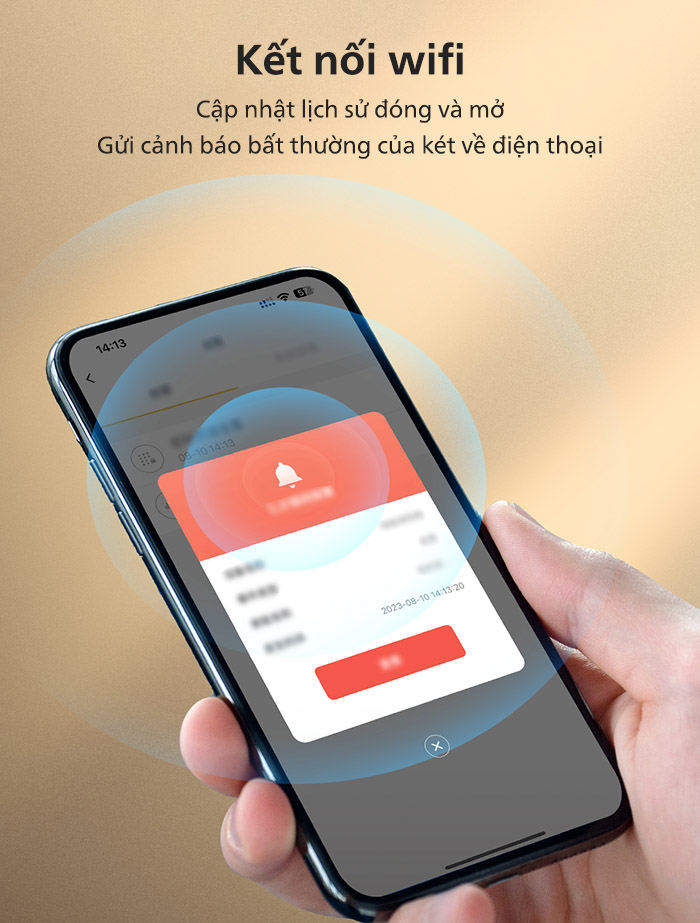 Gửi cảnh báo ngay đến gia chủ khi có bất thường