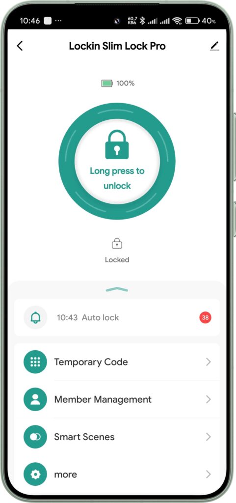 Xiaomi Lockin Slim Lock