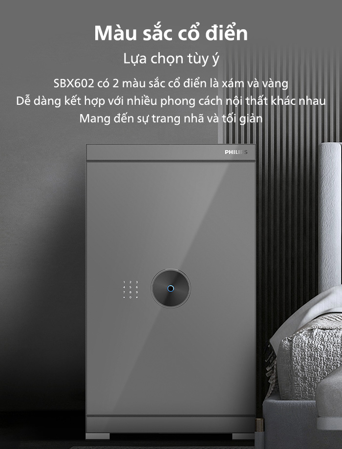 Màu sắc cổ điển và sang trọng